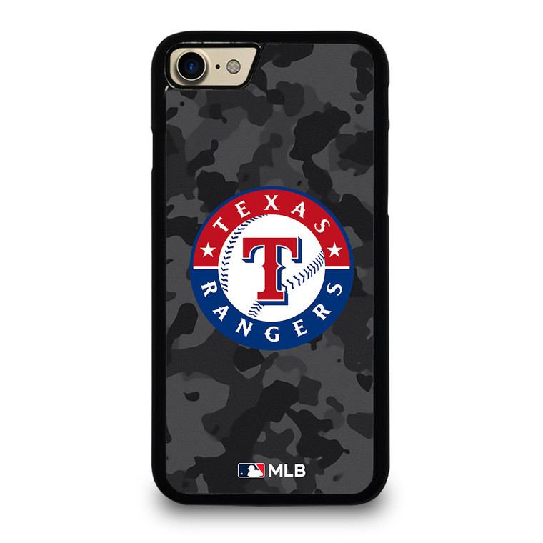 TEXAS RANGERS BASEBALL BLACK CAMO iPhone 7 / 8 Case Cover