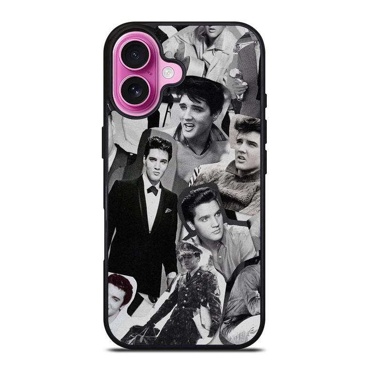 ELVIS PRESLEY COLLAGE iPhone 16 Plus Case Cover