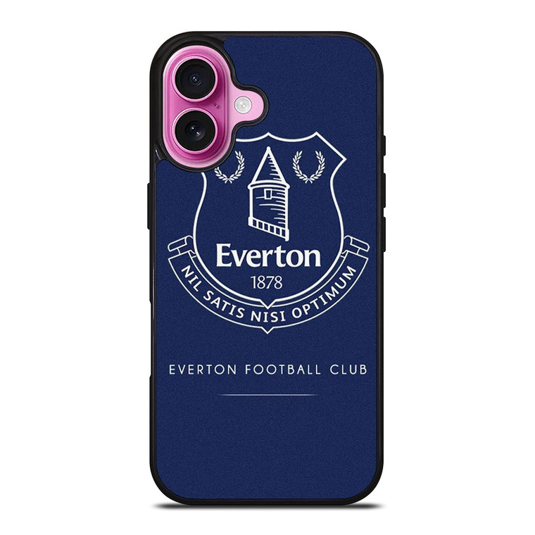 EVERTON FOOTBALL CLUB LOGO iPhone 16 Plus Case Cover