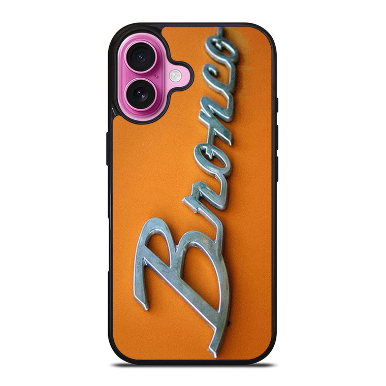 FORD BRONCO EMBLEM iPhone 16 Plus Case Cover