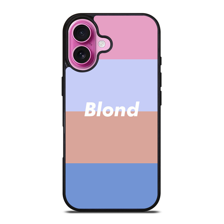 FRANK OCEAN BLONDE STRIPE iPhone 16 Plus Case Cover