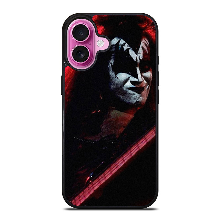 GENE SIMMONS KISS GUITARIST iPhone 16 Plus Case Cover