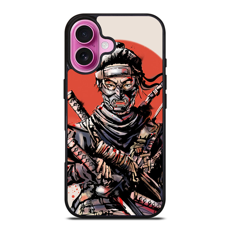 GHOST OF TSUSHIMA JIN SAKAI iPhone 16 Plus Case Cover