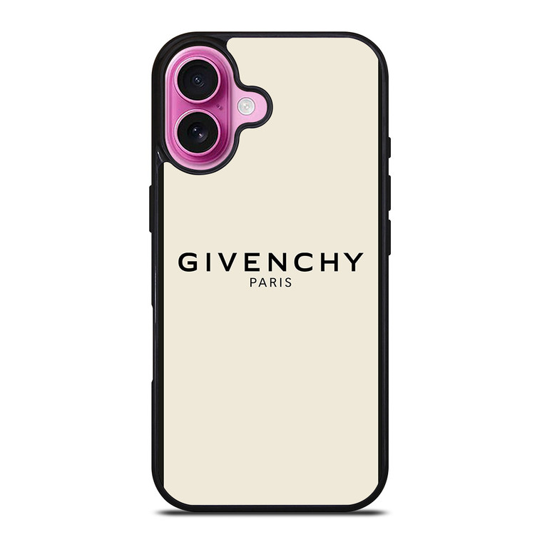 GIVENCHY PARIS CREAM iPhone 16 Plus Case Cover