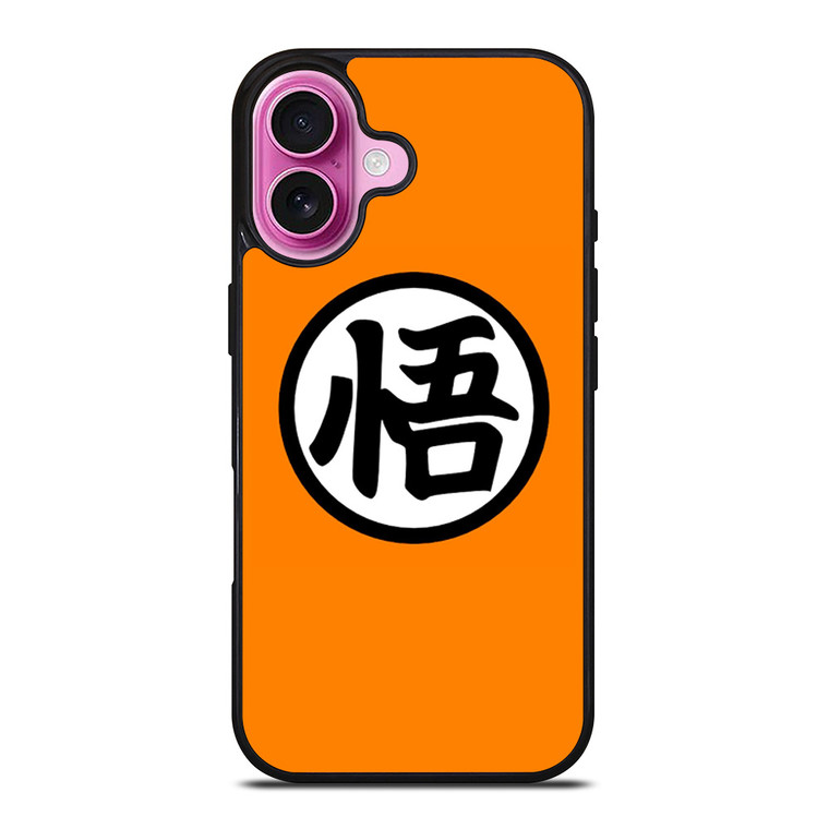 GOKU KANJI SYMBOL iPhone 16 Plus Case Cover