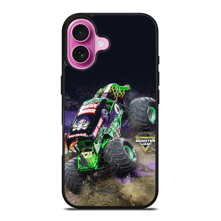GRAVE DIGGER MONSTER JAM TRUCK iPhone 16 Plus Case Cover