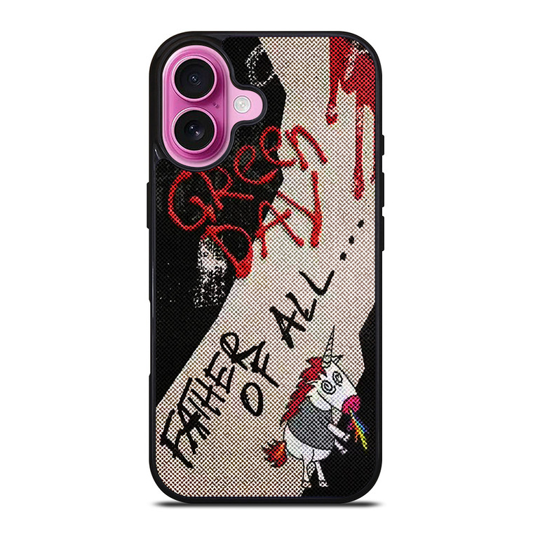 GREEN DAY ROCK BAND FATHER OF ALL MOTHERFUCKERS iPhone 16 Plus Case Cover