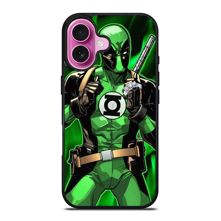 GREEN LANTERN DEADPOOL  iPhone 16 Plus Case Cover