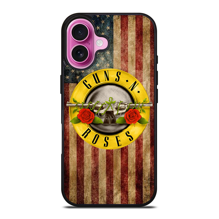 GUNS N ROSES ROCK BAND AMERICA iPhone 16 Plus Case Cover