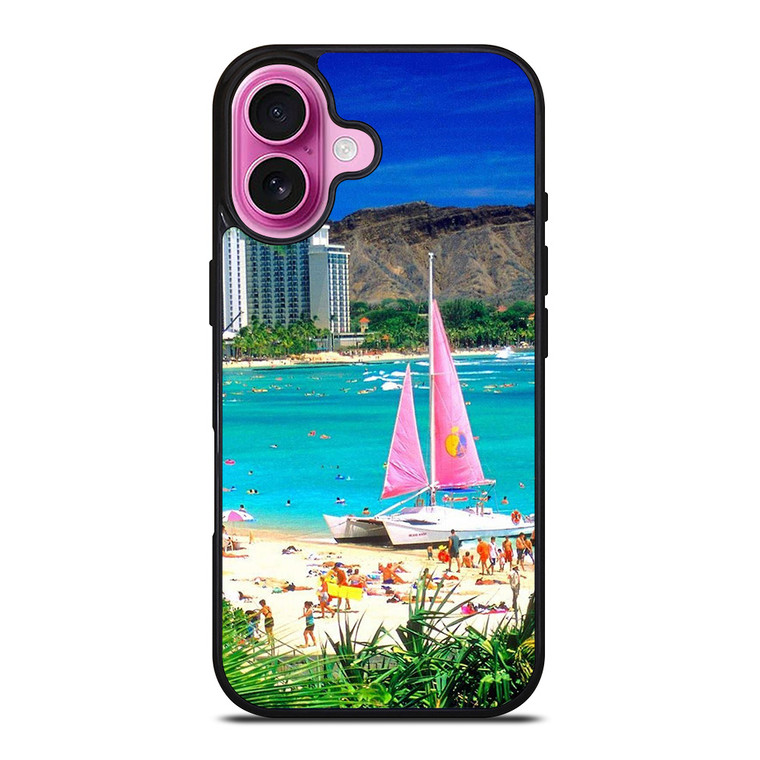 HAWAII BEACH iPhone 16 Plus Case Cover