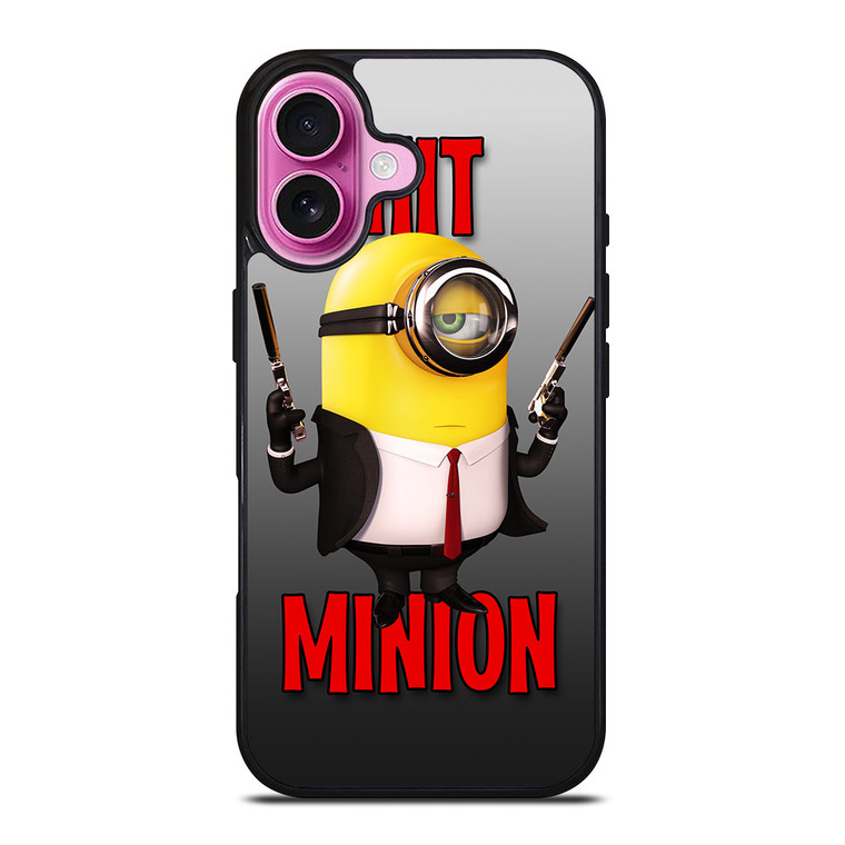 HITMAN MINIONS DESPICABLE ME iPhone 16 Plus Case Cover