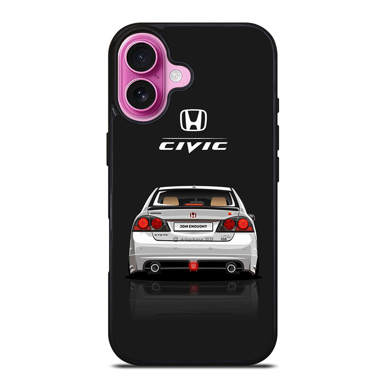 HONDA CIVIC RETRO iPhone 16 Plus Case Cover