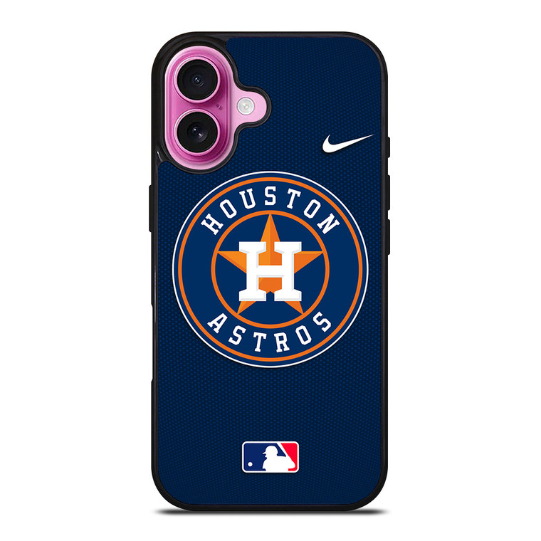 HOUSTON ASTROS MLB BASEBALL NIKE iPhone 16 Plus Case Cover