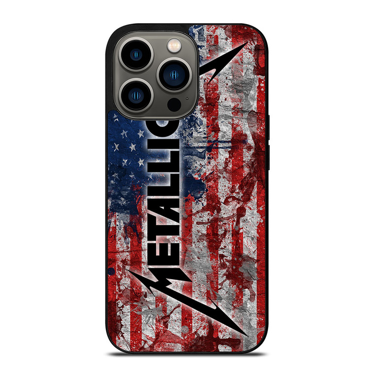 METALLICA ROCK BAND AMERICA iPhone 13 Pro Case Cover