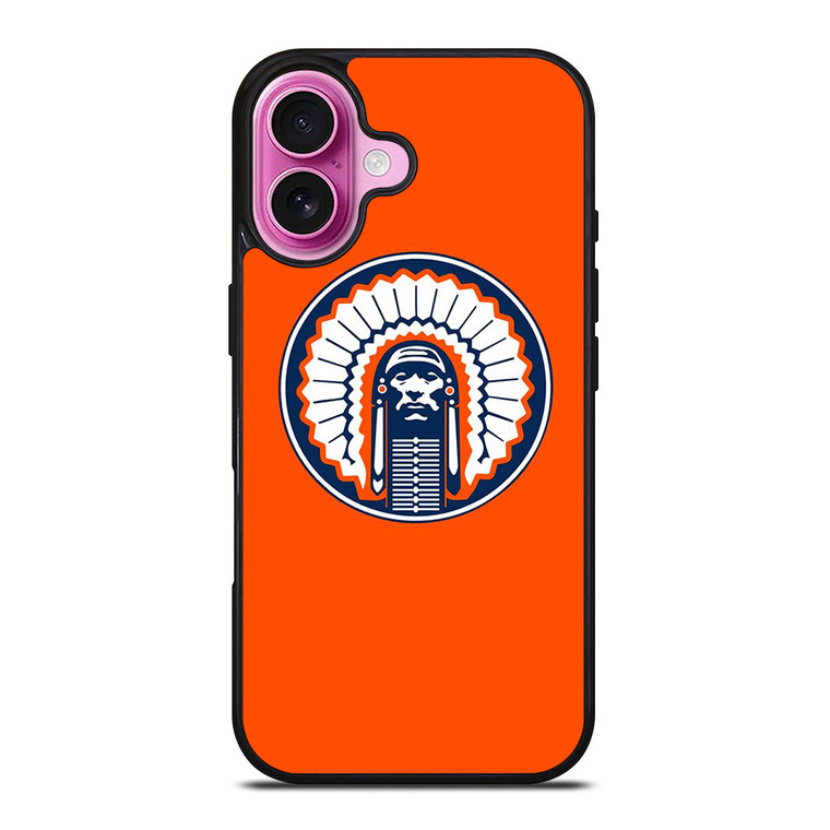 ILLINOIS FIGHTING UNIVERSITY BASKETBALL LOGO iPhone 16 Plus Case Cover