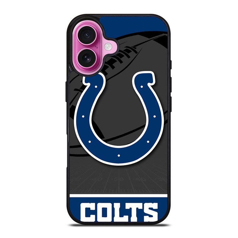 INDIANAPOLIS COLTS NFL TEAM iPhone 16 Plus Case Cover