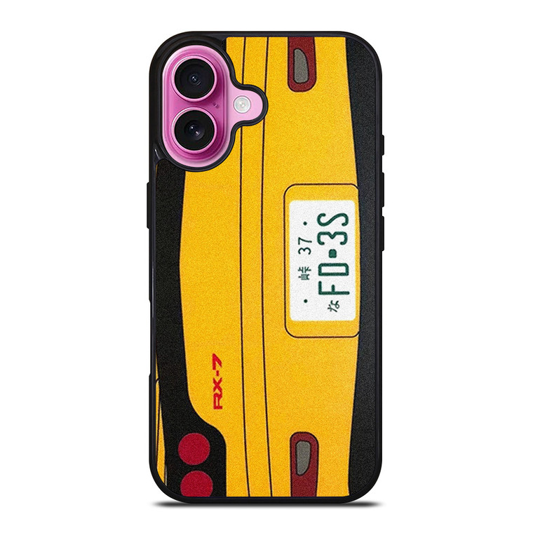 INITIAL D RX-7 CAR iPhone 16 Plus Case Cover
