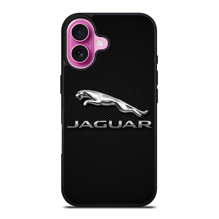 JAGUAR CARBON FIBER iPhone 16 Plus Case Cover