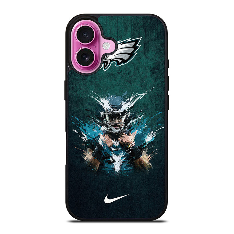 JALEN HURTS PHILADELPHIA EAGLES iPhone 16 Plus Case Cover