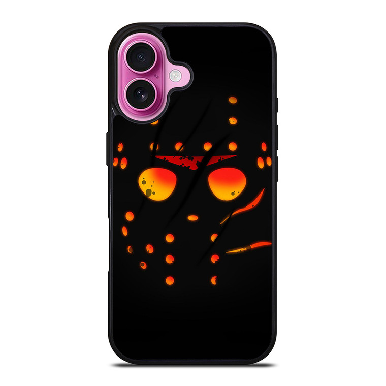 JASON VOORHEES FLAT ICON iPhone 16 Plus Case Cover