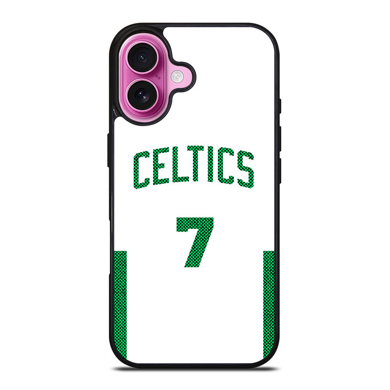 JAYLEN BROWN BOSTON CELTICS NIKE NBA 2021-22 iPhone 16 Plus Case Cover
