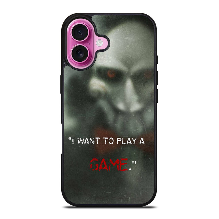 JIGSAW HORROR MOVIES iPhone 16 Plus Case Cover