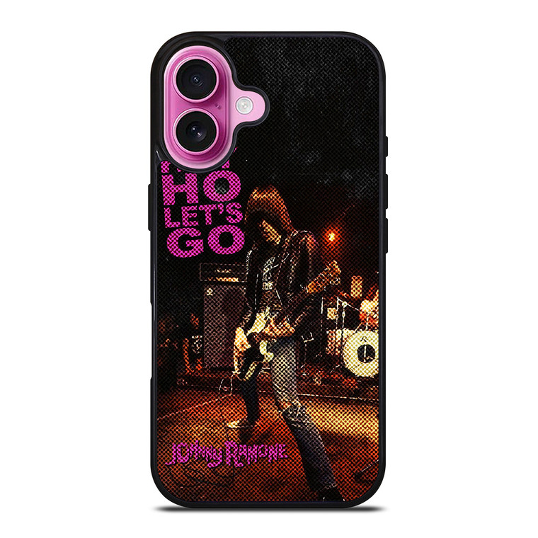 JOHNNY RAMONES LETS GO iPhone 16 Plus Case Cover