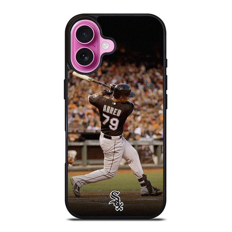 JOSE ABREU CHICAGO WHITE SOX BASEBALL 2 iPhone 16 Plus Case Cover