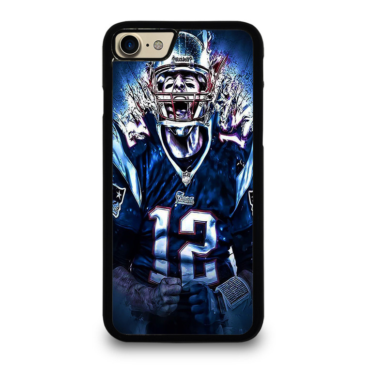 TOM BRADY NEW ENGLAND PATRIOTS NFL iPhone 7 / 8 Case Cover