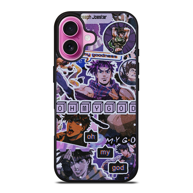 JOSEPH JOESTAR JOJO BIZARRE ADVENTURE 2 iPhone 16 Plus Case Cover
