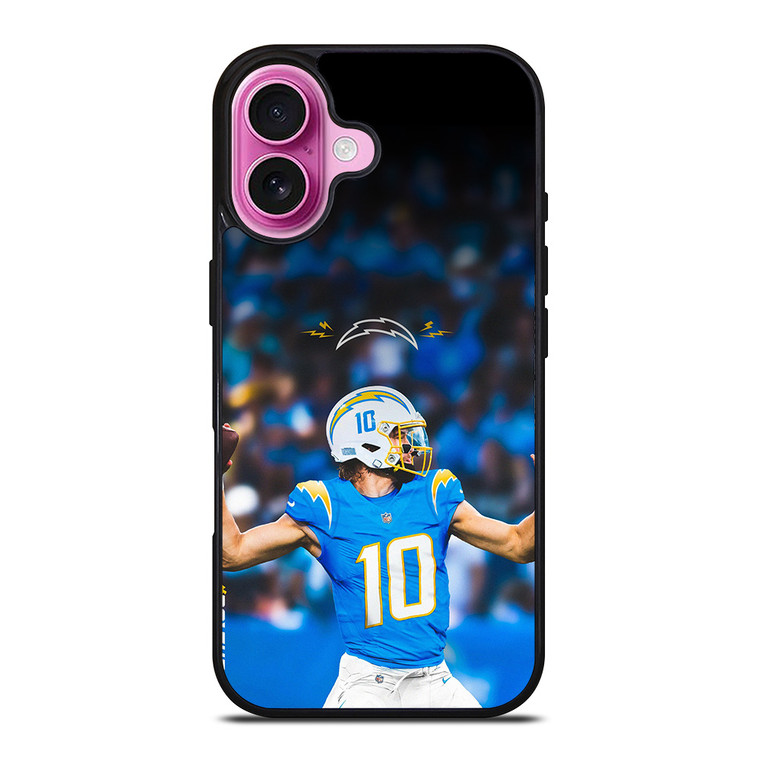 JUSTIN HERBERT LOS ANGELES CHARGERS 3 iPhone 16 Plus Case Cover