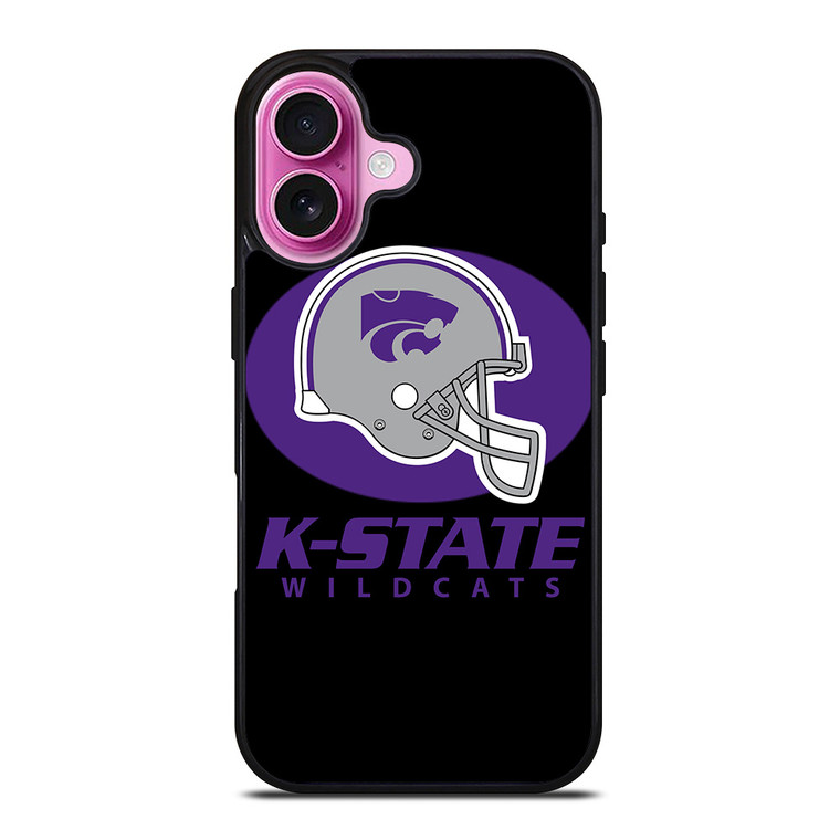 KANSAS STATE WILDCATS FOOTBALL LOGO 2 iPhone 16 Plus Case Cover