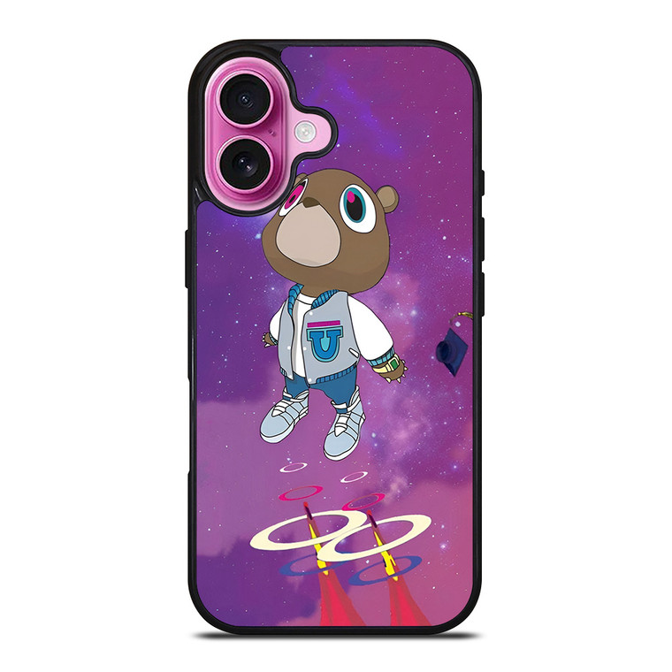 KANYE WEST DROPOUT BEAR ICON iPhone 16 Plus Case Cover