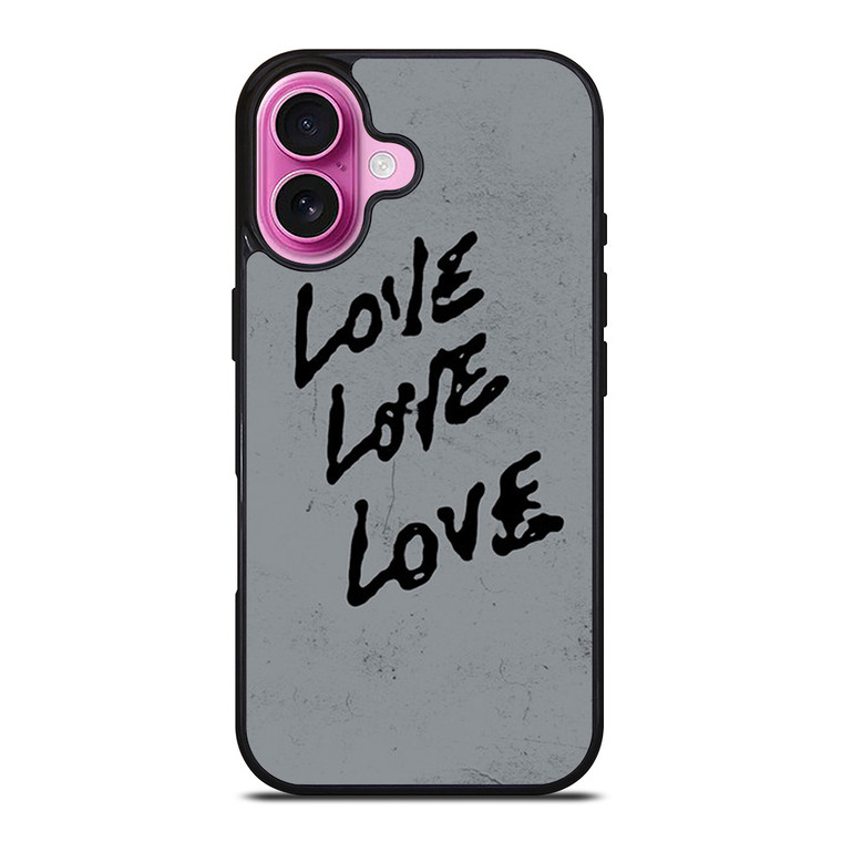 KANYE WEST X XXXTENTATION TRUE LOVE iPhone 16 Plus Case Cover
