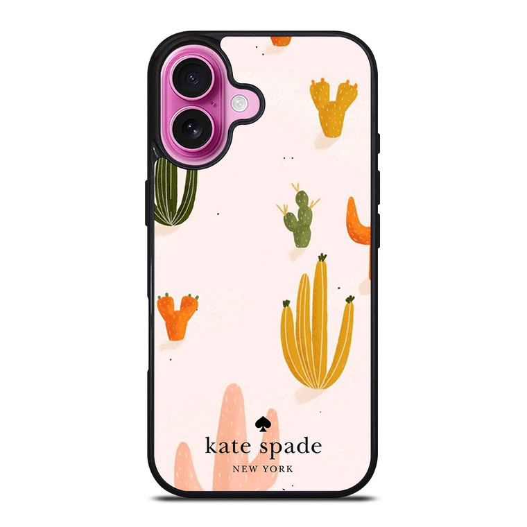 KATE SPADE NEW YORK LOGO CACTUS iPhone 16 Plus Case Cover