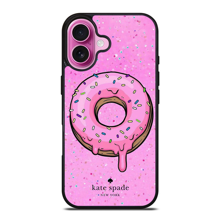 KATE SPADE NEW YORK LOGO DONUT iPhone 16 Plus Case Cover