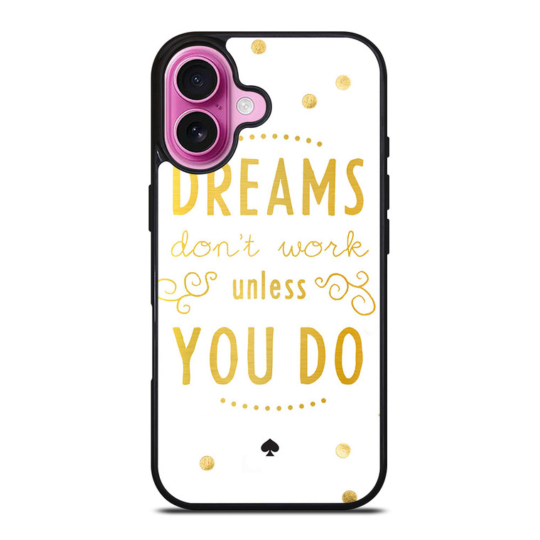 KATE SPADE NEW YORK QUOTES 2 iPhone 16 Plus Case Cover