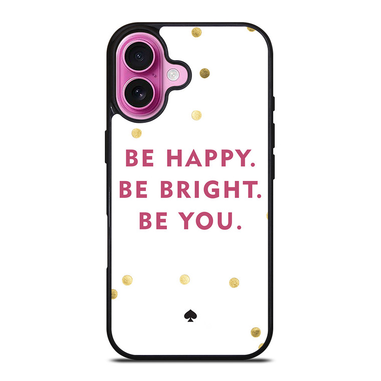 KATE SPADE NEW YORK QUOTES iPhone 16 Plus Case Cover