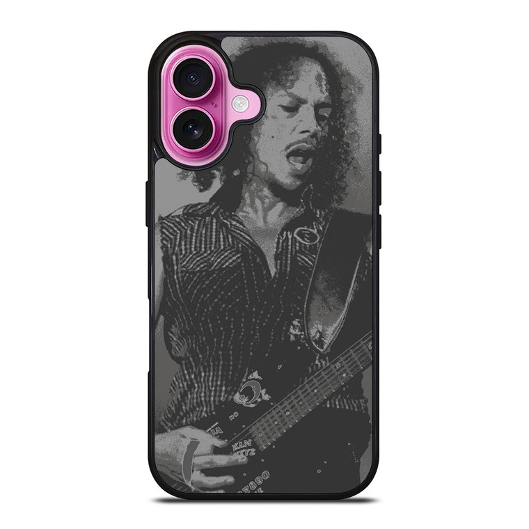 KIRK HAMMETT METALLICA BAND iPhone 16 Plus Case Cover