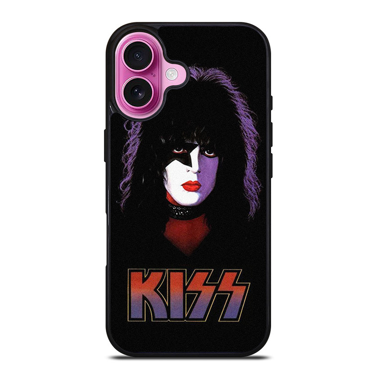 KISS ROCK BAND PAUL STANLEY iPhone 16 Plus Case Cover