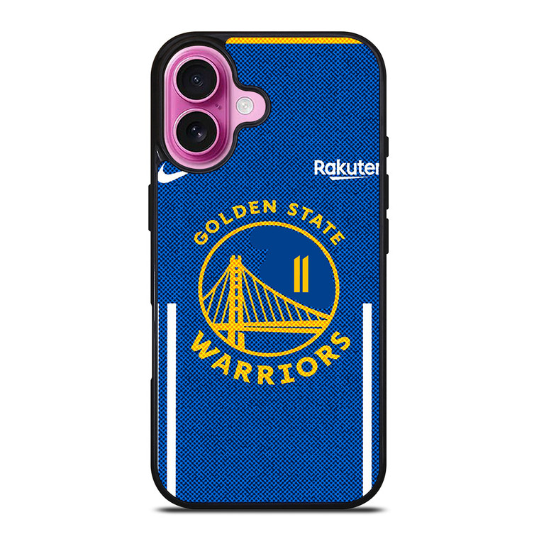 KLAY THOMPSON GOLDEN STATE WARRIORS 2021-22 iPhone 16 Plus Case Cover
