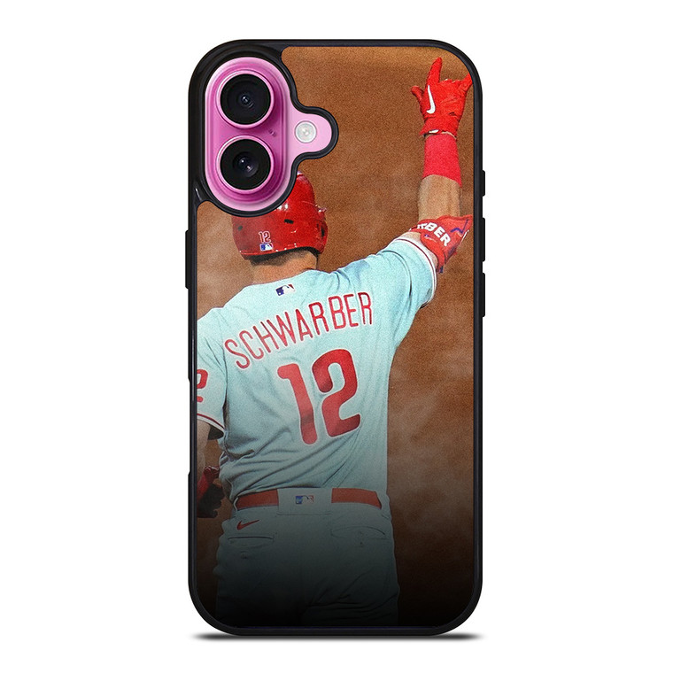KYLE SCHWARBER PHILADELPHIA PHILLIES iPhone 16 Plus Case Cover