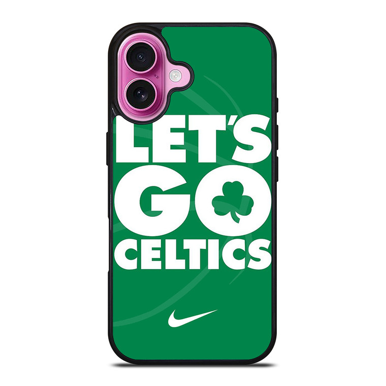 LETS GO BOSTON CELTICS NBA BASKETBALL iPhone 16 Plus Case Cover LETS GO BOSTON CELTICS NBA BASKETBALL iPhone 16 Plus Case Cover
