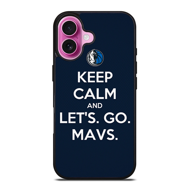 LETS GO DALLAS MAVERICKS NBA BASKETBALL iPhone 16 Plus Case Cover