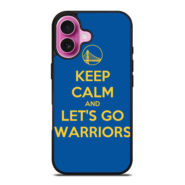 LETS GO GOLDEN STATE WARRIORS NBA BASKETBALL iPhone 16 Plus Case Cover