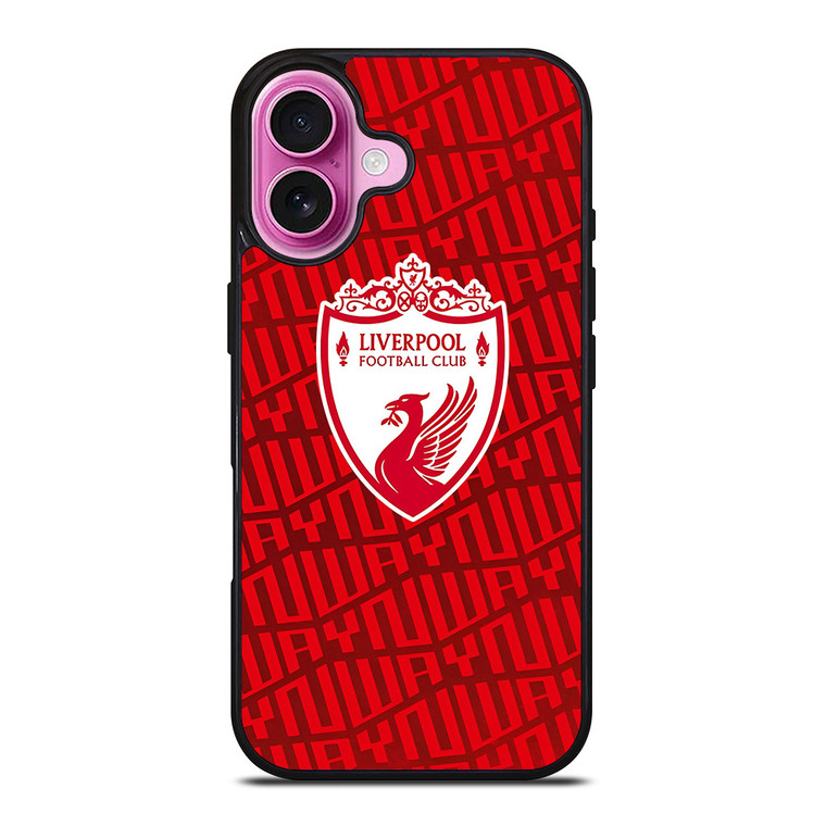 LIVERPOOL FC FOOTBALL CLUB YNWA LOGO iPhone 16 Plus Case Cover