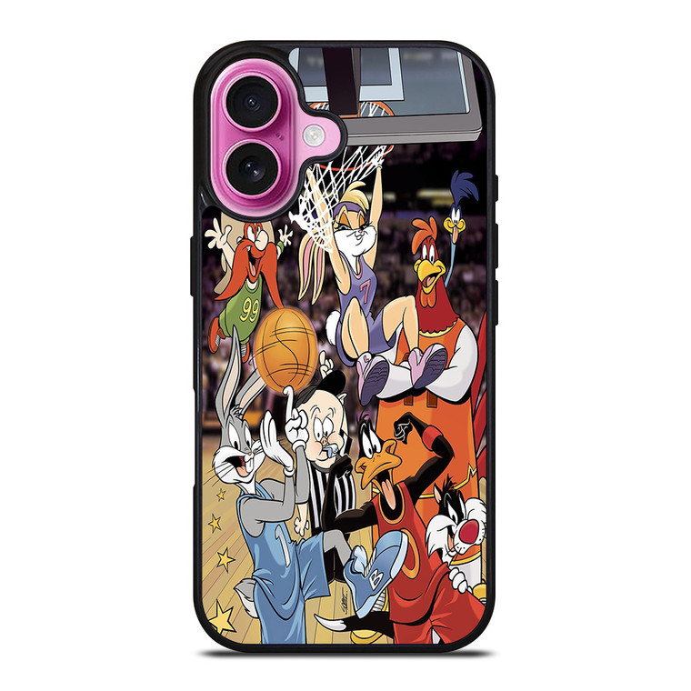 LOONEY TUNES CARTOON BASKETBALL iPhone 16 Plus Case Cover