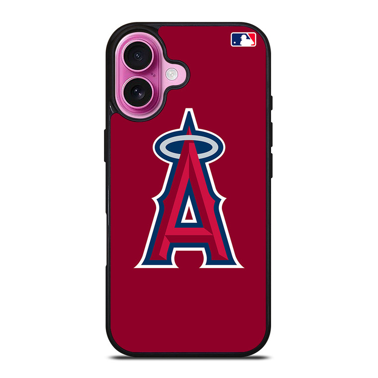 LOS ANGELES ANGELS MLB LOGO iPhone 16 Plus Case Cover