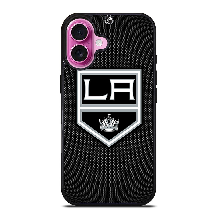LOS ANGELES KINGS HOCKEY NHL LOGO iPhone 16 Plus Case Cover