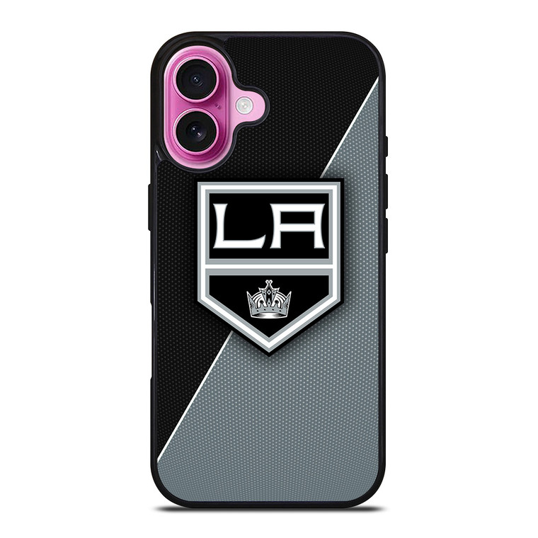 LOS ANGELES KINGS NHL HOCKEY LOGO iPhone 16 Plus Case Cover